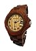 Tense Ladies Sandalwood Wood Sports Watch L4100S