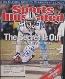 Mushin Muhammad autographed Sports Illustrated Magazine (Carolina Panthers)