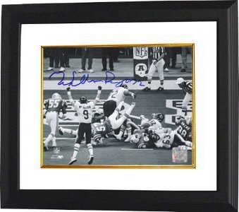 William Perry Autographed/Hand Signed Chicago Bears SBXX 8x10 Photo Custom Framed