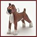 boxer45 - MiniPets Sterling Silver Boxer Dog Charm Bracelet