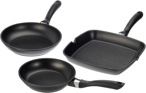 Elo 62853 Pfannenset Triologie 3-teilig (Bratpfanne 20 cm, Bratpfanne 24 cm, Grillpfanne 28 x 28 cm) Elo 62853 Pfannenset Triologie 3-teilig (Bratpfanne 20 cm, Bratpfanne 24 cm, Grillpfanne 28 x 28 cm)