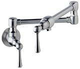 GROHE 31 041 SD0 Single-Hole Wall Mounted Pot Filler, Stainless Steel
