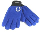 Indianapolis Colts Thinsulate Glove - Blue with Black Wrist Band