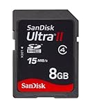 SanDisk SDSDRH-008G-A11 8GB/15MB Ultra II SDHC Card