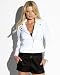 bebe Rayon Ribbed Moto Jacket image 1
