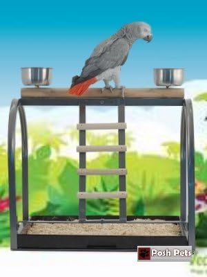 Posh Stand Parrot Stand Extra Large Table Top Version