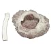 Enviroguard White Nylon Hairnet, Disposable, 18" Diameter (Case of 10 Bags, 100 per Bag)