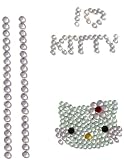 Stickers Autocollants Cristal I LOVE HELLO KITTY
