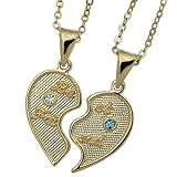 Best Friends Share-able Birthstone Pendant - Personalized Jewelry
