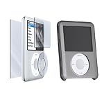 Apple iPod Nano Video Protector Shield Crystal Case wfor iPod Nano 3r Gen 4GB / 8GB ** FREE Screen Protector + Cleaning Cloth**