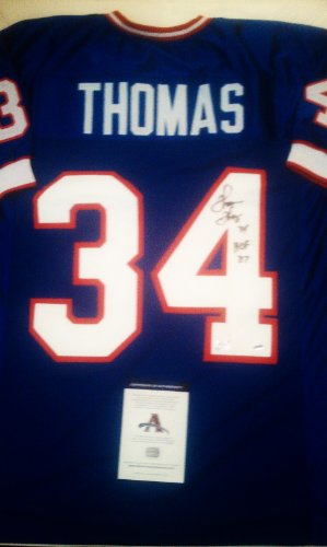Thurman Thomas Signed Buffalo Bills Authentic Jersey