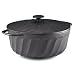 Paula Deen 7 Quart Cast Iron Covered Round Casserole