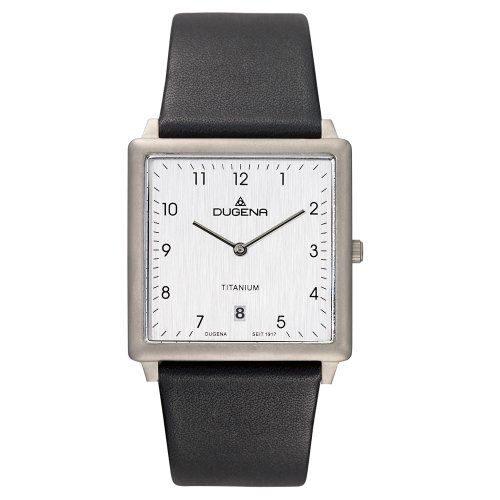 DUGENA DESIGN Herrenuhr Quarzuhr mit Lederband  4460324 Preisvergleich