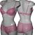 Daisy Air Plunge Bra & Shorts Set Pink