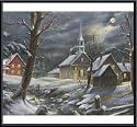 Art Poster Metal Framed Print - Waits River - Artist: Vermont Rudi- Poster Size: 30 X 24