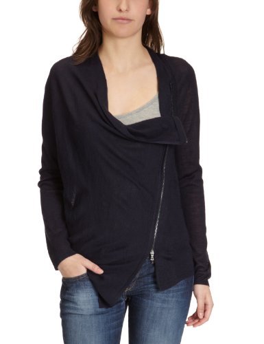 ESPRIT DE CORP Damen Strickjacke B01314, Gr. 42 (XL), Blau (403 inky blue) Preisvergleich