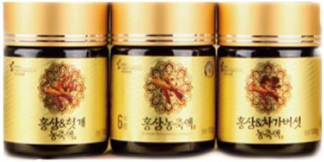 GANGWON BOSEOK Premium ginseng combination, concentrate bottled, 100g x 3ea