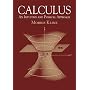 Calculus: An Intuitive and Physical Approach di Morris Kline