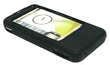 Original Trendline24 Silicon Kondom Tasche BLACK für Samsung SGH-I900 Omnia Condom Case & Trendline24 Lanyard