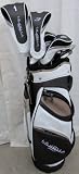 Ladies Petite Complete Golf Set Clubs & Bag Fits Women 5'0 to 5'5 Tall Finest Quality Driver, 3,5, Woods 4,5,6 Hybrids 7-SW Irons & Putter Preimum Full Set