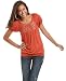 American Rag Top, Short Sleeve Embellished