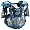 Blue/Chrome