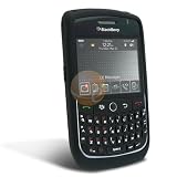 OEM BlackBerry 8900 Curve BLACK Silicone Gel Skin Case