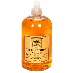 The Good Home Co.  Italian Citrus Dish Soap, 16-Ounce Bottle (Pack of 3)