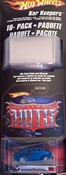Hot Wheels ULTRA HOTS Kar Keepers 10-Pack with a Limited Edition 1:64 Scale Collectible Die Cast Car