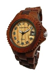 Tense Ladies Sandalwood Wood Sports Watch L4100S
