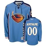 ANYNAME #00 Atlanta Thrashers RBK Premier NHL Hockey Jersey by Reebok (NHLPA Certified Custom Sewn Authentic Twill)