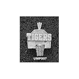 Memphis Tigers Solid Sterling Silver ''TIGERS'' Backboard Pendant