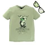 IKKS Graphic Tee with Carboard Glasses