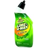 LIME AWAY Toilet Bowl Cleaner Thick Gel Formula 16 oz Pack of 2