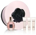 Flowerbomb by Viktor & Rolf for Women Bomblicious 4 Piece Set Includes: 1.7 oz Eau de Parfum Spray + 0.5 oz Voluptuous Body Cream + 0.5 oz Bomblicious Body Lotion + 0.5 oz Bomblicious Perfumed Shower Gel in Hat Box