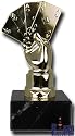 Troph&eacute;e "Poker Hand" Or