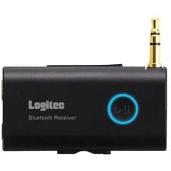 Logitec Bluetooth2.1対応オーディオレシーバー USB-AC充電器付属モデル ブラック LBT-AR100C2