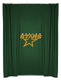 Best Quality Locker Room Shower Curtain - Dallas Stars NHL /Color Dark Green Size 72 X 72