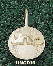 Univ Of New Orleans 1/8" Uno Baseball Charm/Pendant