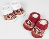 San Francisco 49ers Newborn Sport Bootie 2-Pack