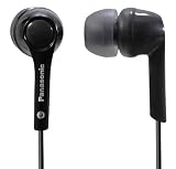 from Panasonic Panasonic RP-HJE130E-K In-Ear Headphones - Black Model RP-HJE130E-K