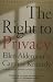 The Right to Privacy