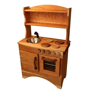 A Simple Wooden Kitchen Hearth by 