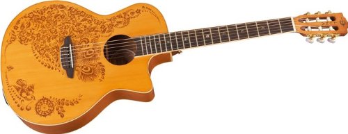 Luna Guitars Henna Oasis Acoustic-Electric Guitar