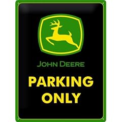 Nostalgic-Art Blechschild 30 x 40 cm, Sammlerschild John Deere Parking Only