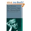 Die letzten Tage der Menschheit: B�hnenfassung des Autors (suhrkamp taschenbuch)
