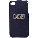LSU Tigers Louisiana NCAA Apple iPhone 4 4S Faceplate Hard Cell Protector Case Snap On Cover