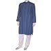 Men Summer Fashion Kurta Pajama Long Sleeve Cotton Dress Chest : 40 inches (gkp631a)