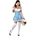 Rubie?s Costume Co Wizard Of Oz Secret Wishes Sexy Dorothy Costume, Blue, Large