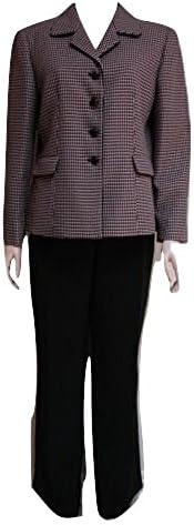 Suit Studio Uptown Glamour 2 Piece Pants Suit Set Size 12P
